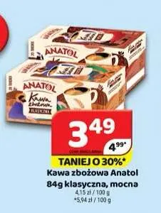 Kawa zbożowa Anatol mocna promocja w Delfin
