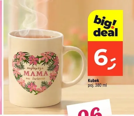 Kubek 380ml promocja w Dealz