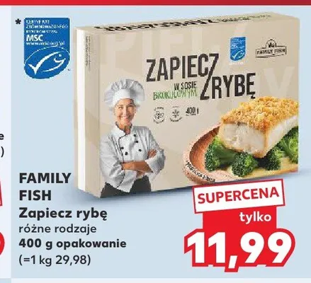 Zapiecz rybę FAMILY FISH promocja w Kaufland