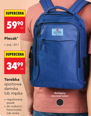 Plecak promocja w Biedronka