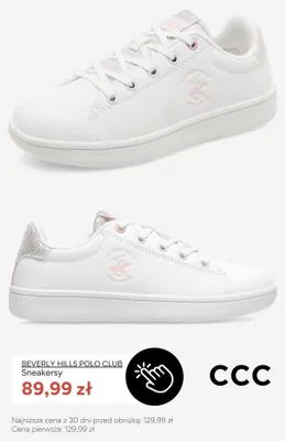 Sneakersy Beverly Hills Polo Club promocja w CCC
