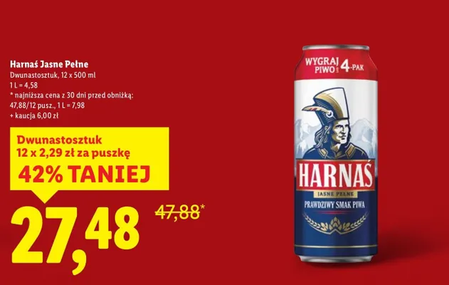 Piwo promocja w Lidl