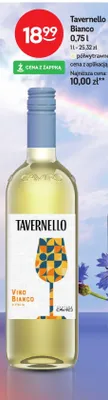 Wino białe półwytrawne Tavernello Bianco promocja w Żabka