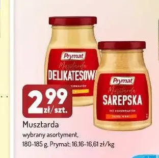 Musztarda Sarepska Prymat promocja w Avita