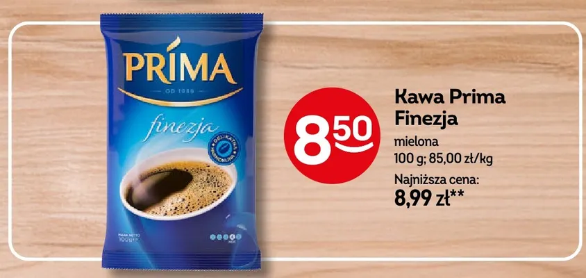 Kawa mielona Prima Finezja promocja w Żabka