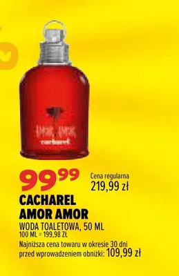 Woda toaletowa Cacharel Amor promocja w Drogerie Natura