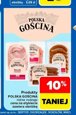 Wędliny Polska Gościna promocja w Carrefour