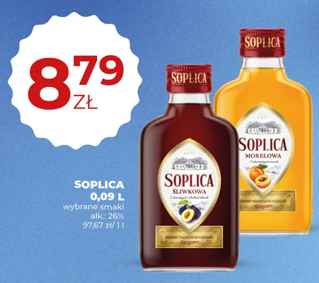 Soplica Śliwkowa promocja w Duży Ben