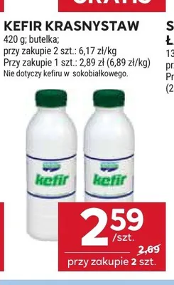 Kefir Krasnystaw promocja w Stokrotka