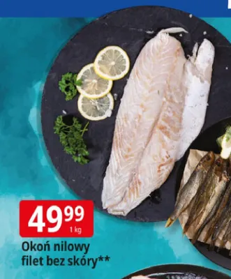 Okoń nilowy filet bez skóry promocja w Leclerc