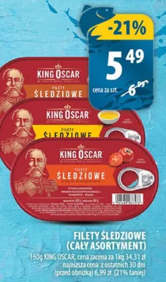 Filety śledziowe w sosie śmietanowym ze szparagami Lisner smak sezonu promocja w Arhelan