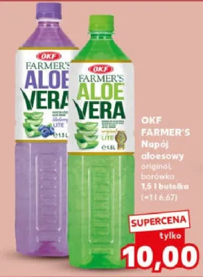 Napój aloesowy brzoskwinia promocja w Kaufland