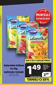 Galaretka Gellwe truskawkowa promocja w Delfin