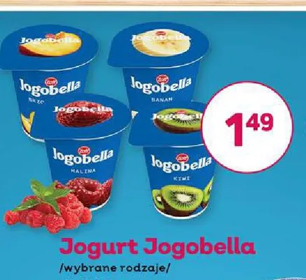 Jogurt Jogobella jagodowy Zott promocja w Bliski