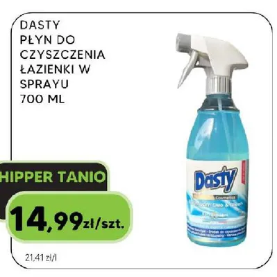 Płyn do czyszczenia łazienki w sprayu Dasty promocja w HIPPER.pl