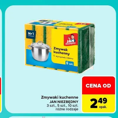 Zmywaki kuchenne Jan Niezbędny promocja w Carrefour