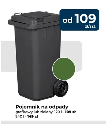 Pojemnik na odpady 240 l promocja w PSB Mrówka
