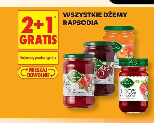 Dżem wiśniowy Rapsodia promocja w Biedronka
