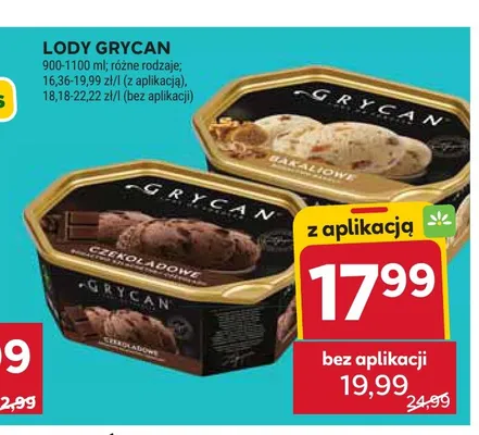 Lody Grycan promocja w Stokrotka