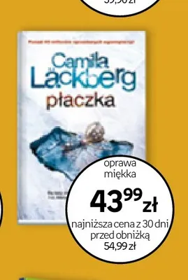 Książka Płaczka Camila Läckberg promocja w Empik