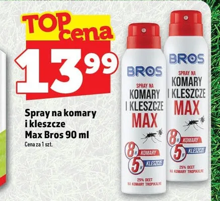 Spray na komary i kleszcze Max Bros promocja w TOPAZ