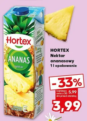 Nektar ananasowy promocja w Kaufland
