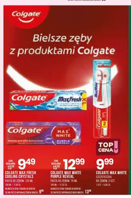 Pasta do zębów Colgate Max White Purple Reveal promocja w Drogerie Natura