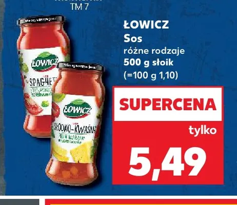 Sos Łowicz promocja w Kaufland