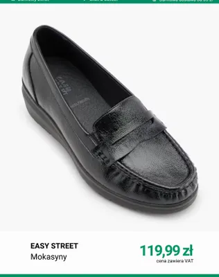 Mokasyny Easy Street promocja w Deichmann