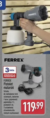 Pistolet malarski Ferrex promocja w Aldi