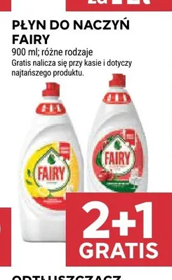 Płyn do naczyń Fairy promocja w Stokrotka