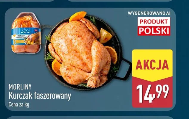 Kurczak faszerowany Morliny promocja w Aldi