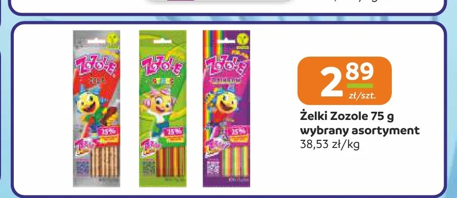 Żelki Zozole Cola promocja w Gama