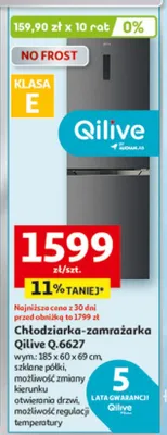 Chłodziarka-zamrażarka Q.6627 promocja w Auchan