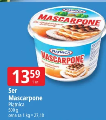 Ser mascarpone promocja w Leclerc