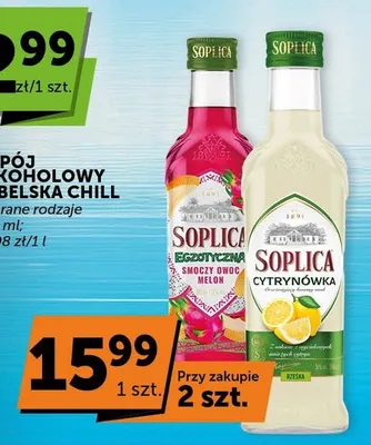 Likier Soplica Smoczy Owoc Melon promocja w Euro Sklep