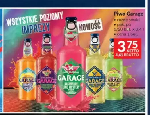 Piwo Garage Lemon & Lime Madness promocja w Makro