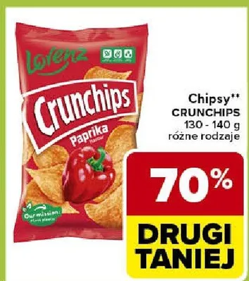 Chipsy crunchips promocja w Carrefour Express