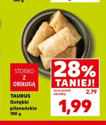Gołąbki pilzneńskie Taurus promocja w Kaufland