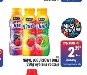 Napój jogurtowy Duet Jowi promocja w Tomi Markt