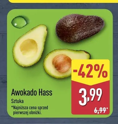 Awokado Hass promocja w Aldi