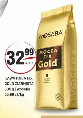 Kawa ziarnista Woseba Mocca Fix Gold promocja w Sedal