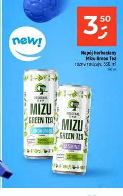 Napój herbaciany Mizu Green Tea Lemongrass promocja w Dealz