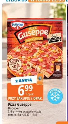 Pizza Guseppe Dr.Oetker promocja w Leclerc