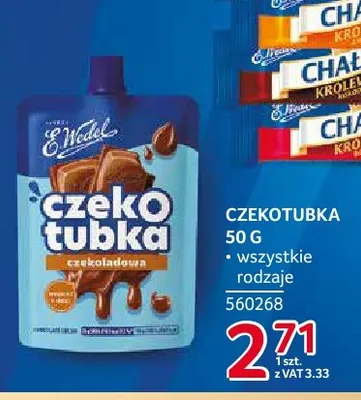 Czekotubka E.Wedel promocja w Selgros