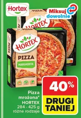 Pizza mrożona Hortex promocja w Carrefour