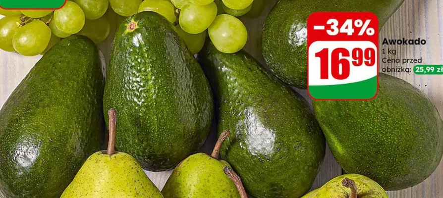 Awokado promocja w Dino