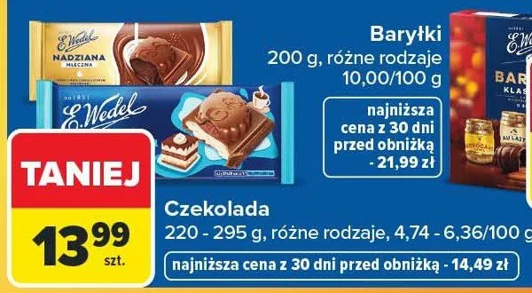 Czekolada różne rodzaje promocja w Carrefour Market