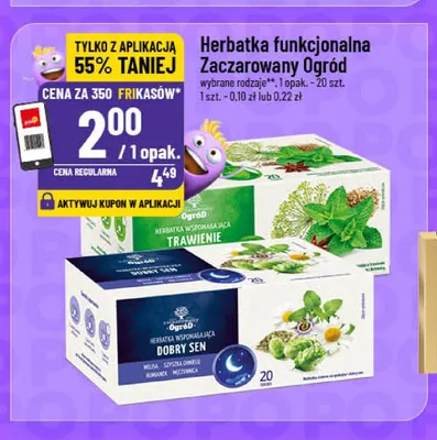 Herbatka funkcjonalna Zaczarowany Ogród promocja w POLOmarket