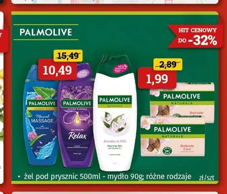 Żel pod prysznic Palmolive promocja w Drogeria Kosmyk